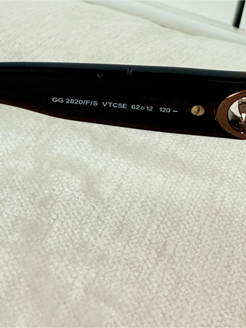 Gucci Brown Gradient Rimless Women's Sunglasses - Picture 9 of 14
